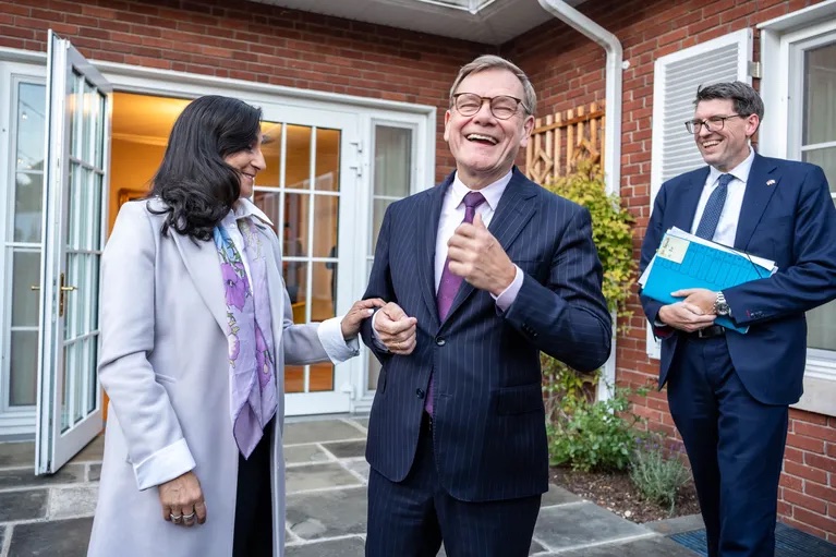 Johann Wadephul with Canadian Foreign Minister Anita Anand in Ottawa